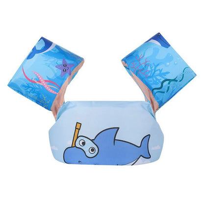 Kids Swim Vest with Arm Floats Adjustable Safety Jacket