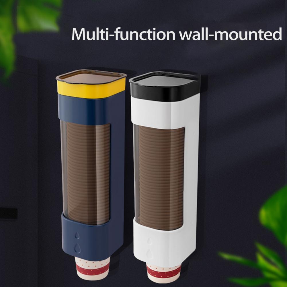Space-Saving Wall Mount Paper Cup Holder