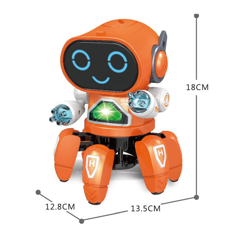 Smart 6-Arm Interactive Talking Robot Toy