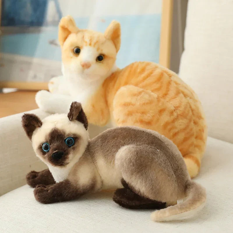 Cuddly Cat Plush Toy – Plush Kitten Friend - Fesara