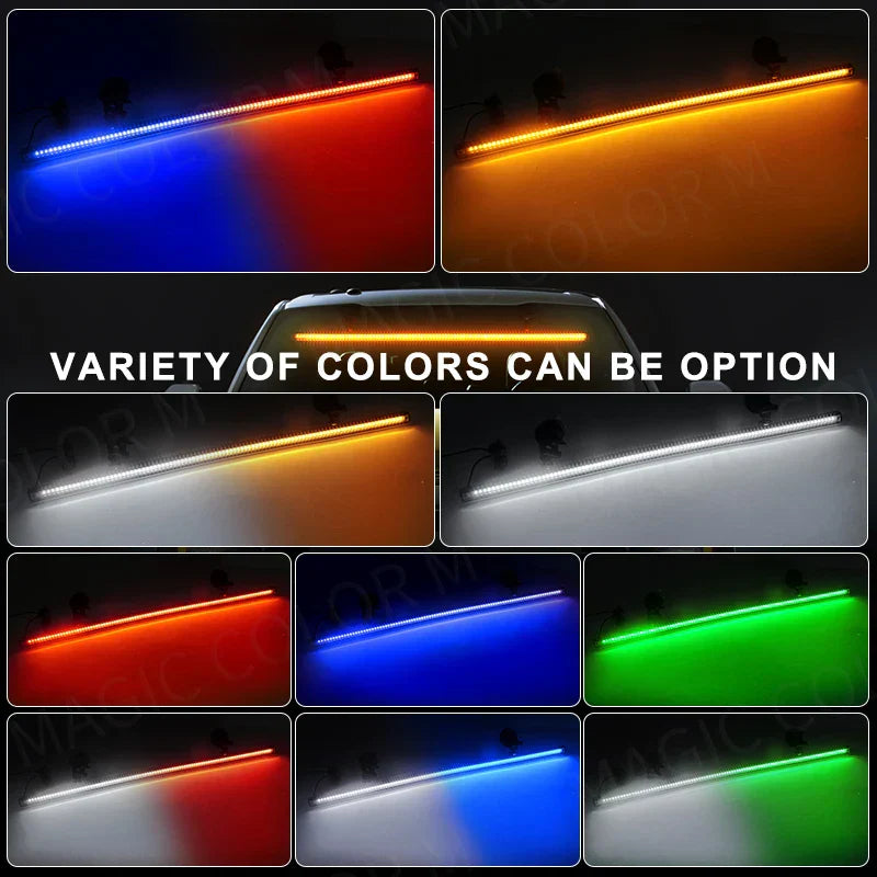 Bright 96 LED Warning Light Bar for Car Emergency