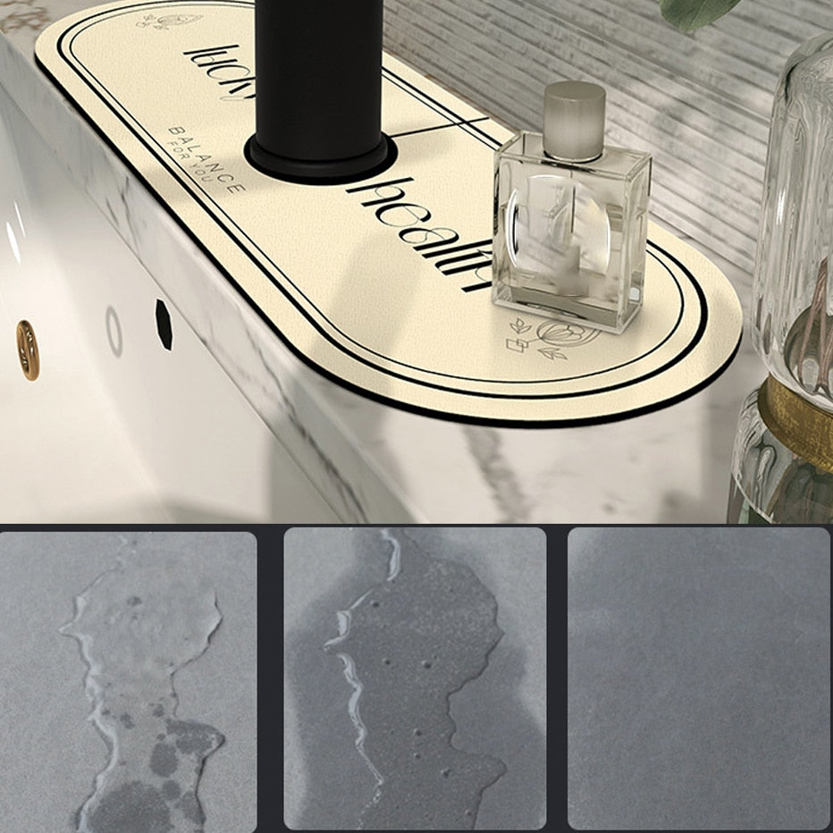 Fesara | Kitchen Sink Drip Dry Water Absorbing Mat - Fesara