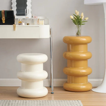 Compact Wooden Storage Bench Table