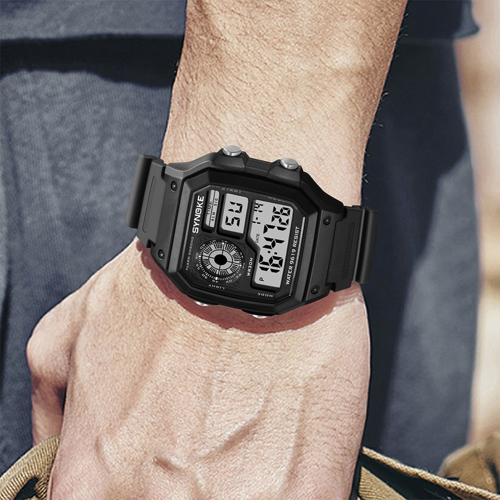 Tactical Rugged Water Resistant Sports Watch