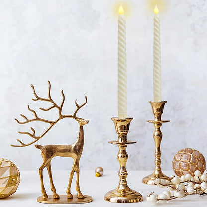 Realistic LED Candle Holder Set