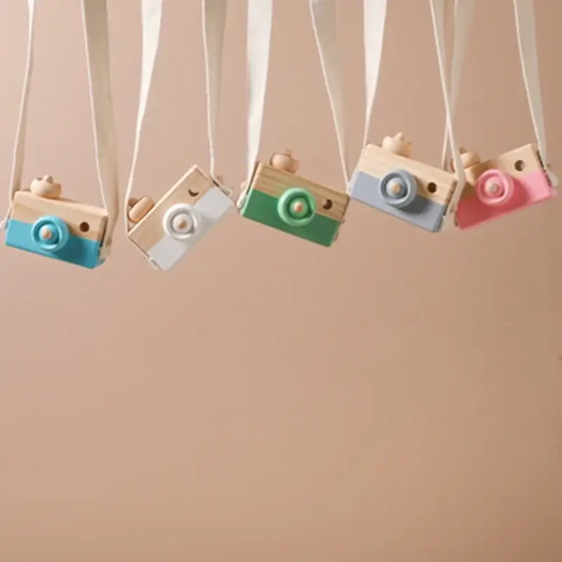 Fun Wooden Kids Camera Toy