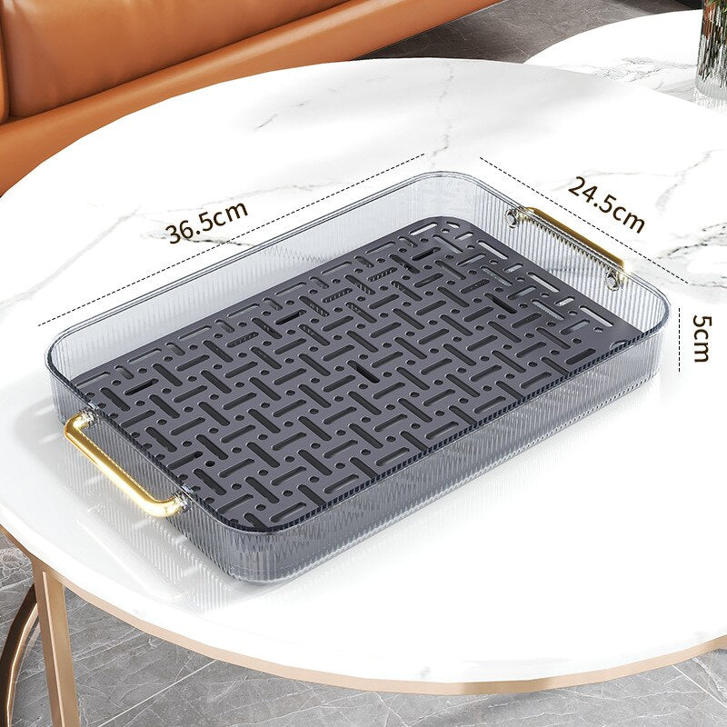 Modern Kitchen Dish Rack Serving Tray