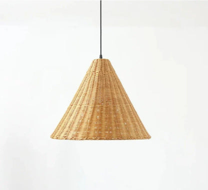 Natural Bamboo LED Hanging Light