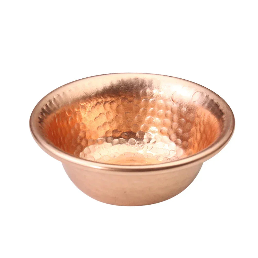Handcrafted Copper Buddhist Water Bowl for Meditation