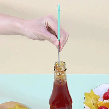 Compact Cooking Spatula - Easy Food Scraper