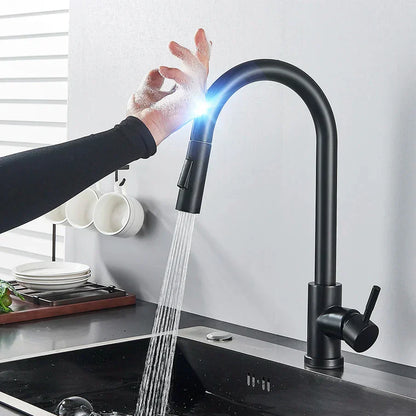 Sleek Touch Control Kitchen Faucet - Fesara