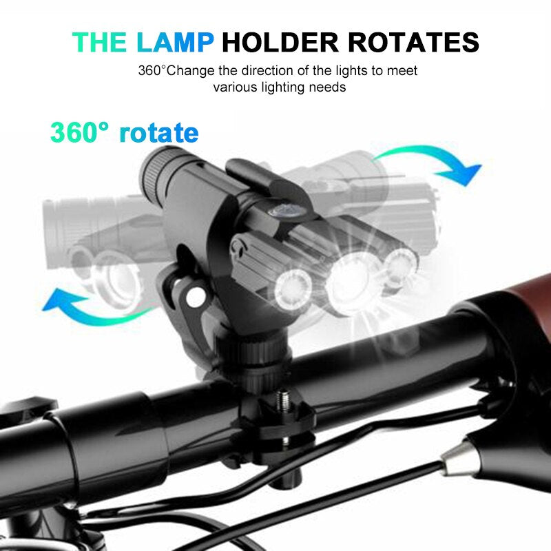 Bright 3 LED Rechargeable Flashlight