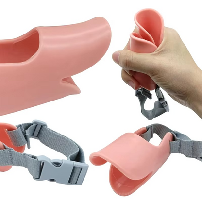 Comfortable Silicone Dog Muzzle for All Size Dogs