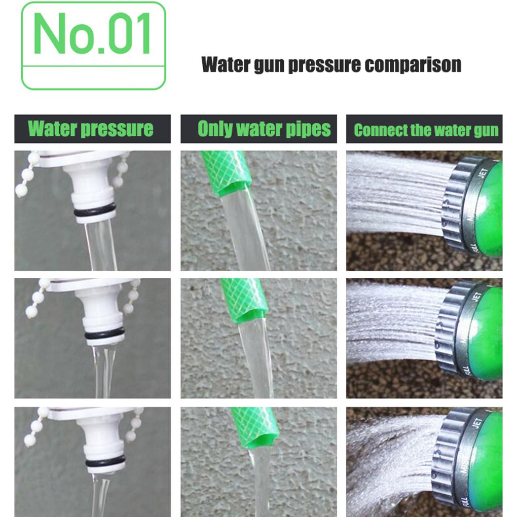 Flexible Watering Expanding Garden Hose Spray Nozzle