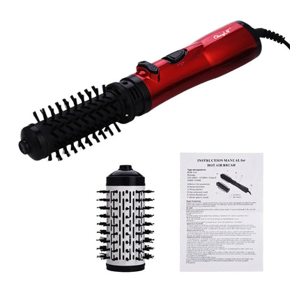 Auto Rotating Ceramic Round Hair Brush Styler