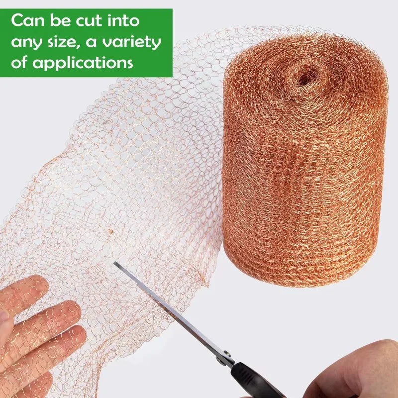 Garden Snail Barrier Copper Mesh Tape