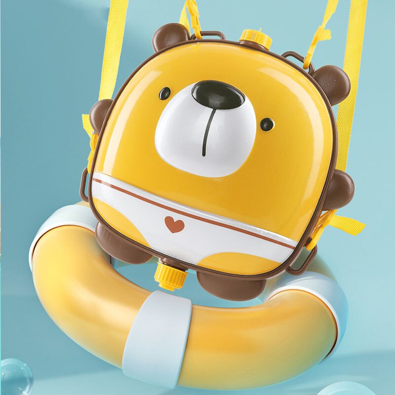 Colorful Kids Water Backpack with Squirt Gun