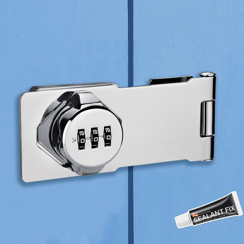 Secure Digital Combination Padlock Set