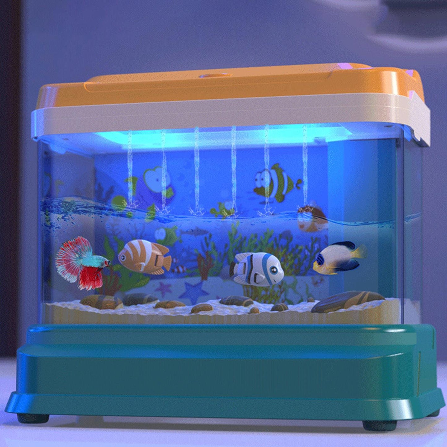 Colorful Fish Tank Toy for Kids