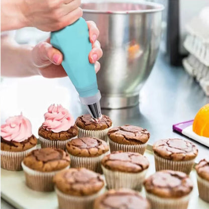 Easy Bake Piping Nozzle Kit with Silicone Bags - Fesara