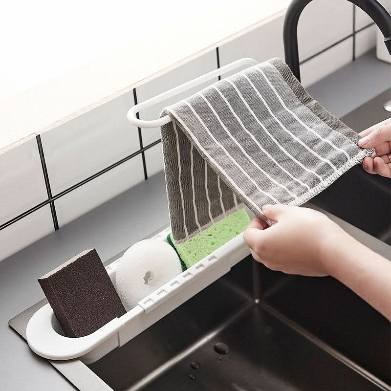 Space Saving Kitchen Sink Caddy with Tray