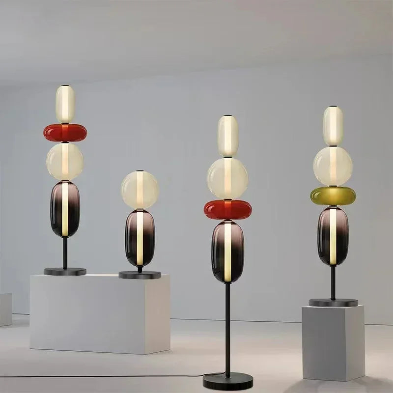 Colorful LED Floor Lamp with Bright Effects - Fesara