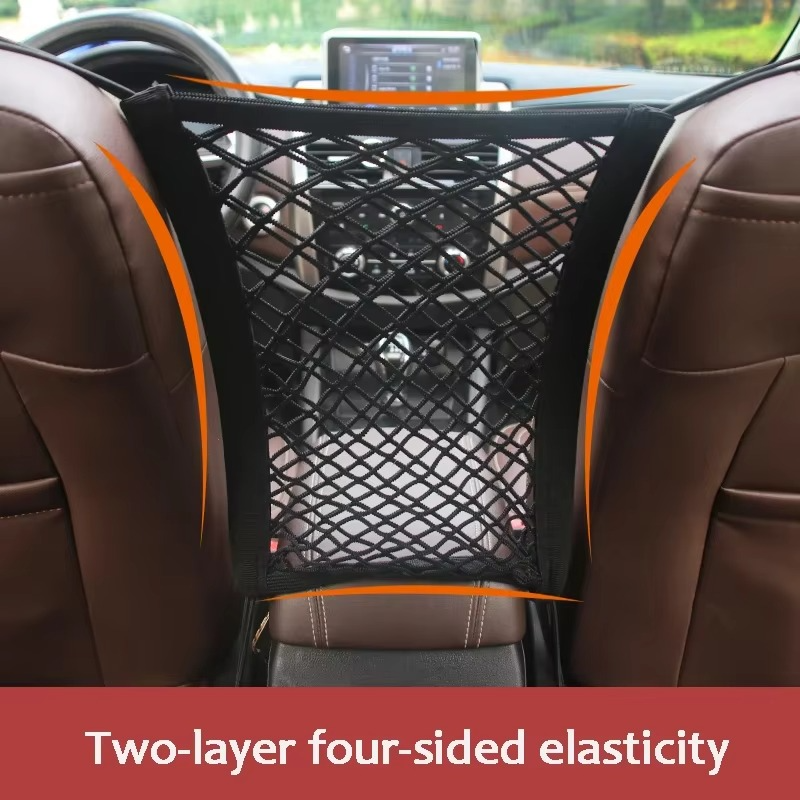 Flexible Car Organizer & Pet Net Barrier - Fesara