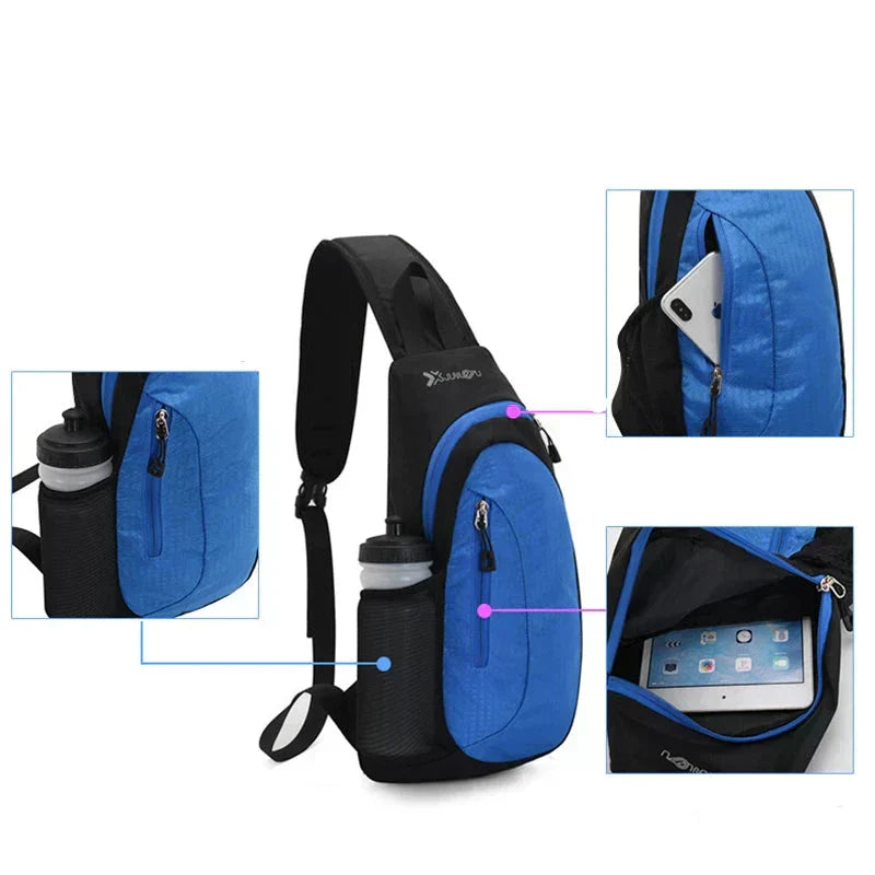 Waterproof Sling Backpack for Men Travel Outdoor