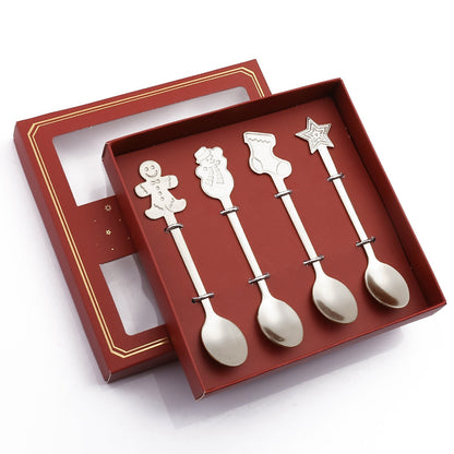 Holiday 4 Piece Santa Table Setting Set