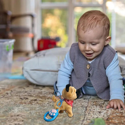Cuddly Puppy Robot Toy with Remote and Leash