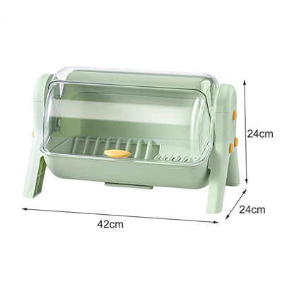 Waterproof Kitchen Dish Drying Rack Organizer