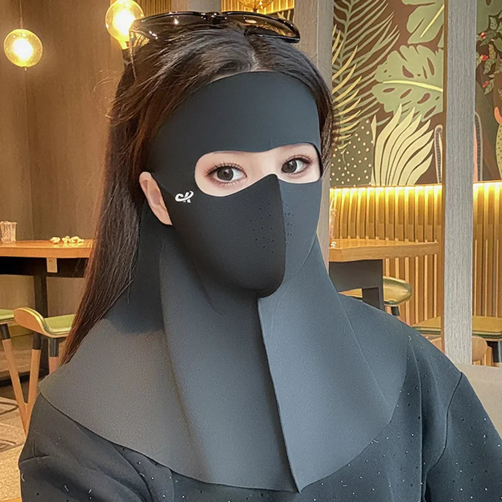 Sunscreen Face Mask with UV Shield - Fesara