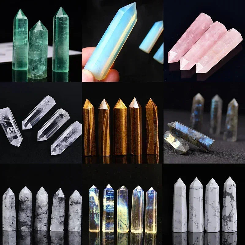 Small Genuine Crystal Healing Stone for Meditation
