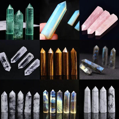 Small Genuine Crystal Healing Stone for Meditation