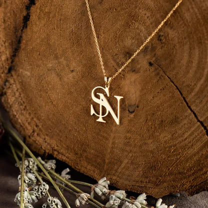 Simple Custom Initial Necklace