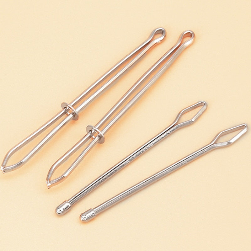 Easy Use 2 Pack Cord Threader Tweezers