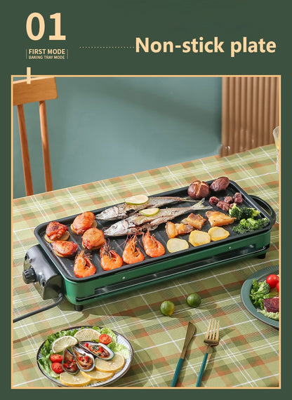 Portable Indoor Smoke Free BBQ Grill
