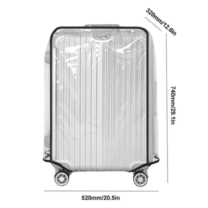 Clear Protective Travel Luggage Cover