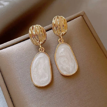 Luxury Gold Drop Earrings