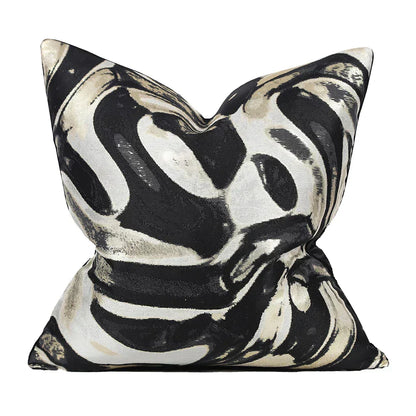 Soft Decorative Pillowcase with Geometric Pattern