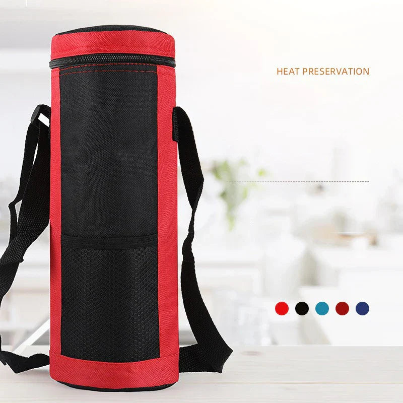 Thermal Insulated Water Bottle Bag 10x10x29cm