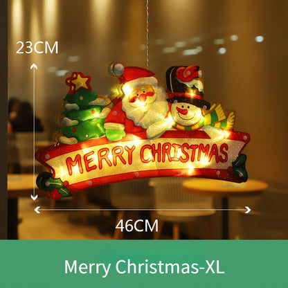 Colorful Christmas Window String Lights - Fesara