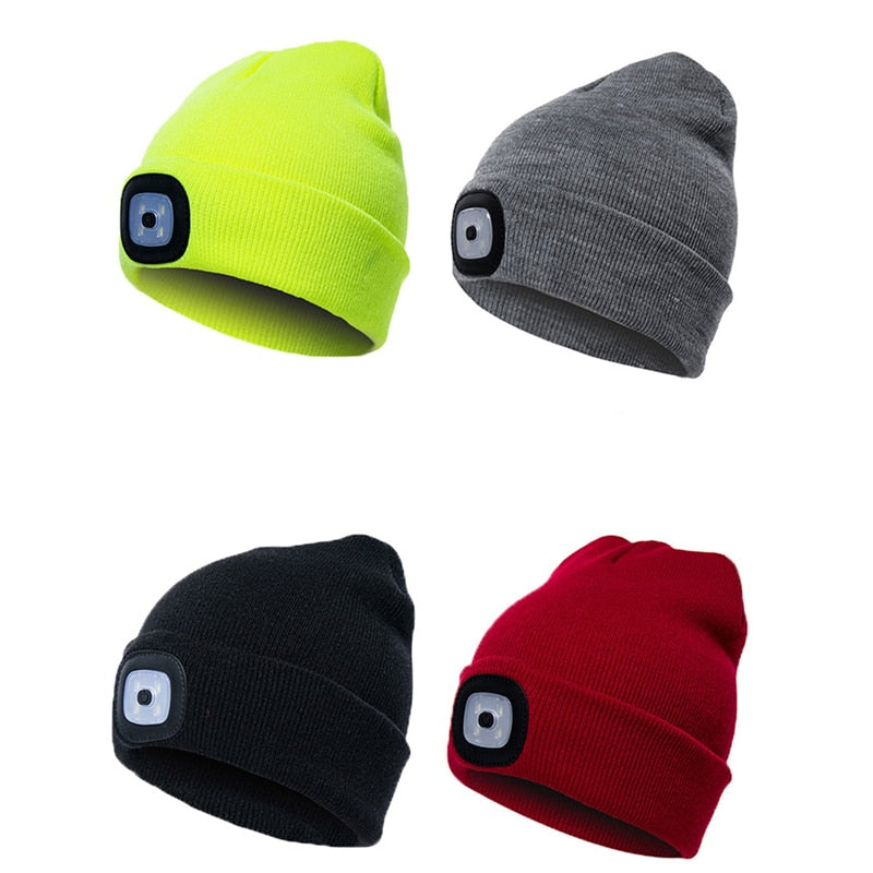 Warm Glow LED Winter Hat