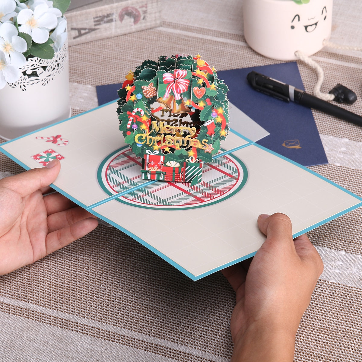 Fun 3D Christmas Pop Up Greeting Cards