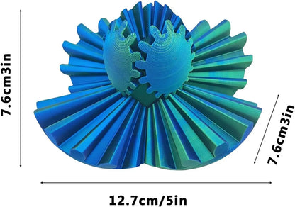 Cool 3D Printed Stress Ball Fidget Spinner