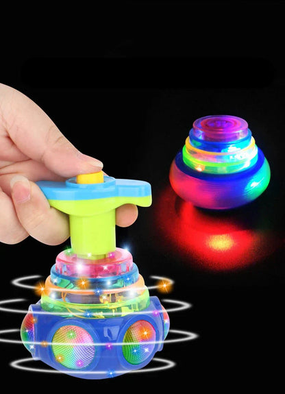 Colorful LED Spinning Top