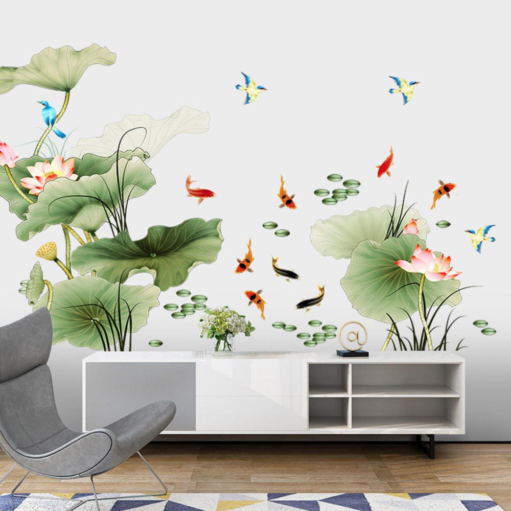 Beautiful Floral Removable Wall Decal