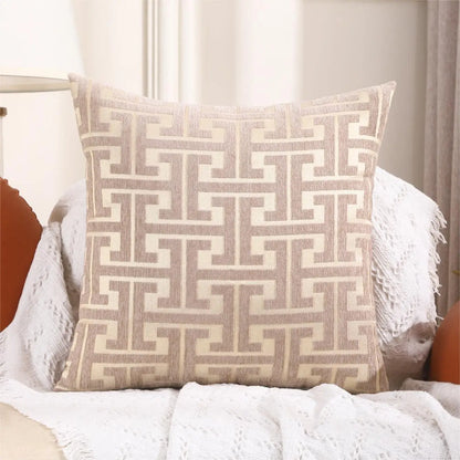 Soft Striped Decorative Pillow Cover