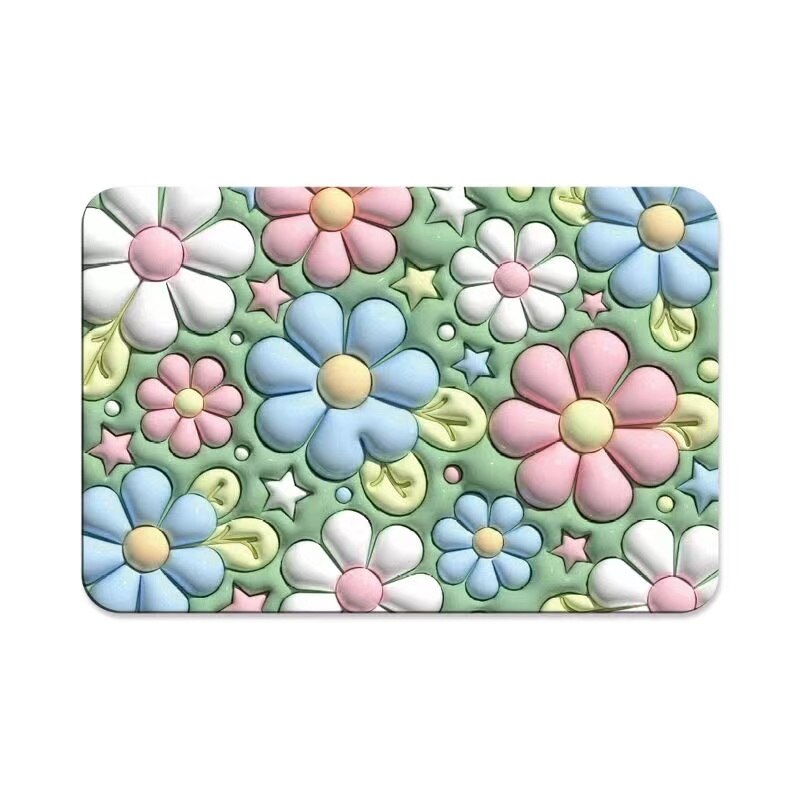 Fesara | Slip Resistant Vibrant Fast Drying Bath Mat