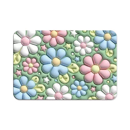 Fesara | Slip Resistant Vibrant Fast Drying Bath Mat